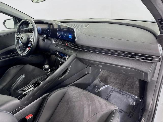 Photo of 2023 Lunar White Hyundai ELANTRA N