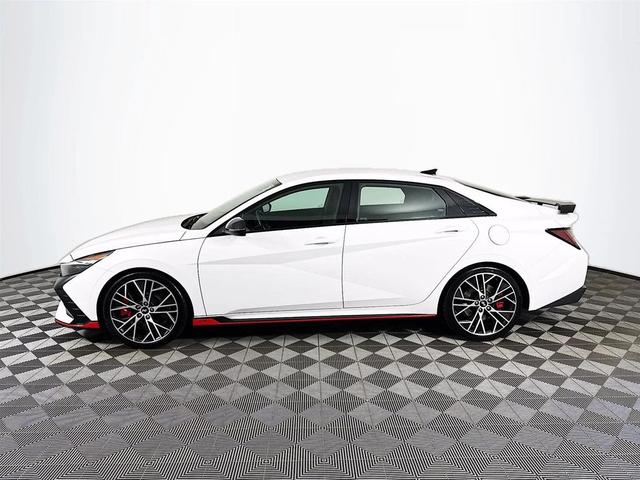 Photo of 2023 Lunar White Hyundai ELANTRA N