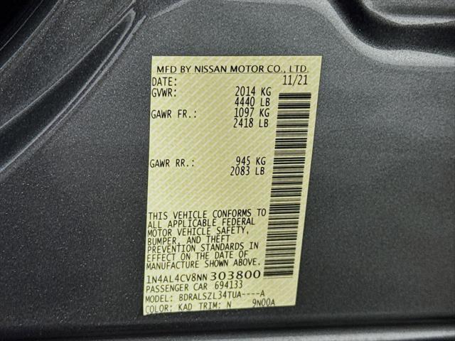 Photo of 2022 Gun Metallic Nissan Altima