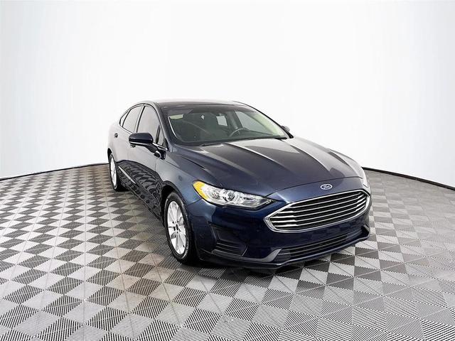 Photo of 2020 Alto Blue Metallic Tinted Clearcoat Ford Fusion