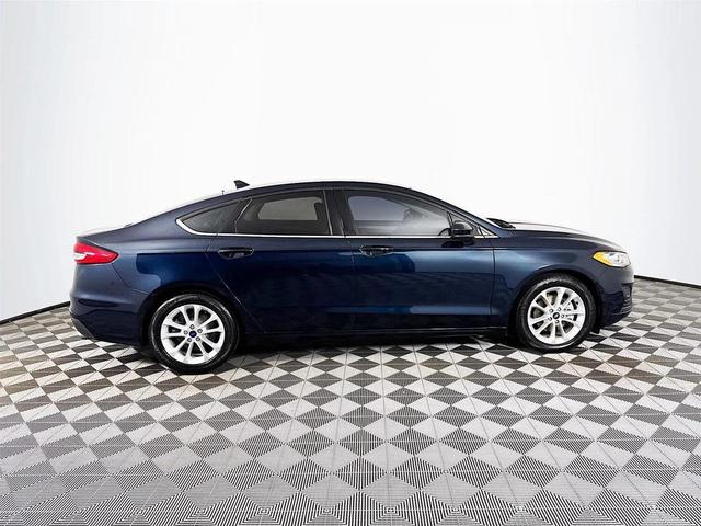 Photo of 2020 Alto Blue Metallic Tinted Clearcoat Ford Fusion
