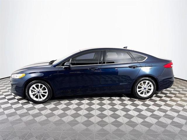 Photo of 2020 Alto Blue Metallic Tinted Clearcoat Ford Fusion