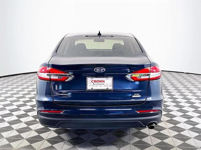 Photo of 2020 Alto Blue Metallic Tinted Clearcoat Ford Fusion