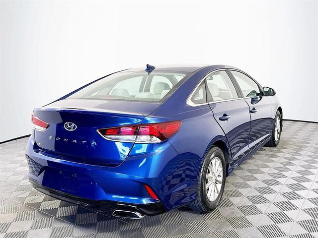 Photo of 2018 Lakeside Blue Hyundai SONATA