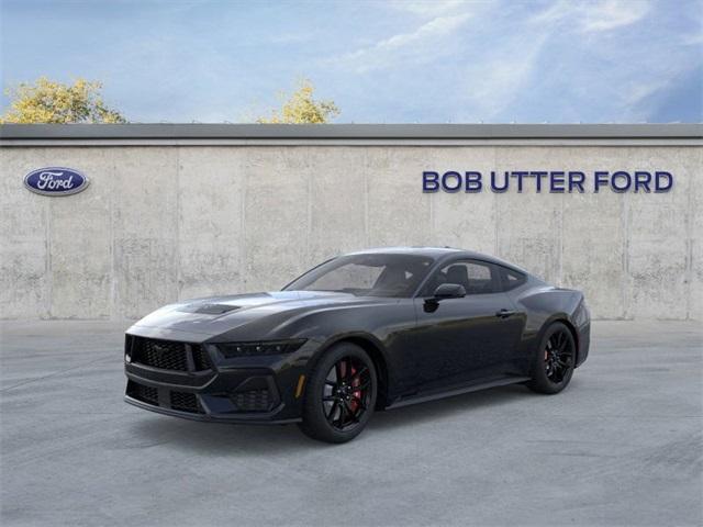 Photo of 2025 Shadow Black Ford Mustang