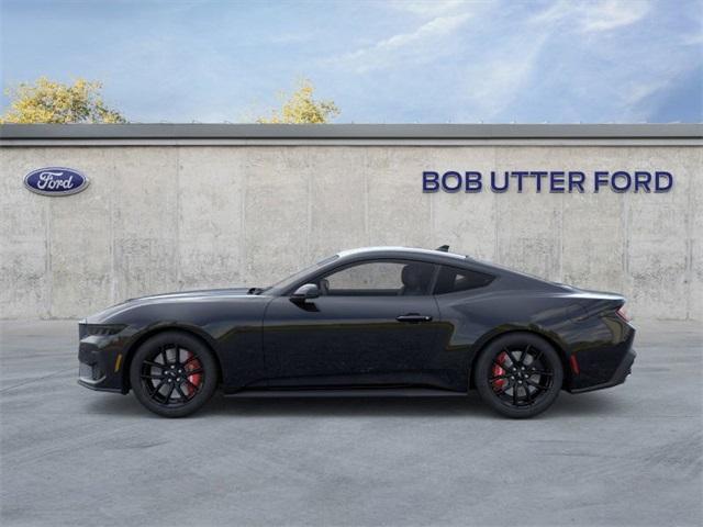 Photo of 2025 Shadow Black Ford Mustang
