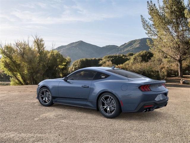 Photo of 2025 Vapor Blue Metallic Ford Mustang