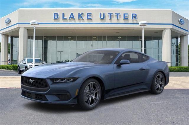 Photo of 2025 Vapor Blue Metallic Ford Mustang