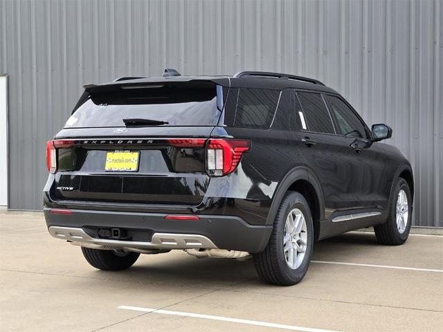 Photo of 2025 Agate Black Metallic Ford Explorer