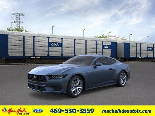 Photo of 2025 Vapor Blue Metallic Ford Mustang