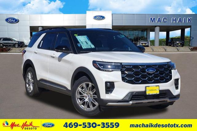 Photo of 2025 Star White Ford Explorer