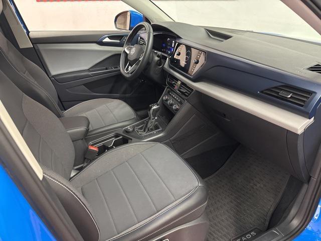 Photo of 2022 Cornflower Blue Volkswagen Taos