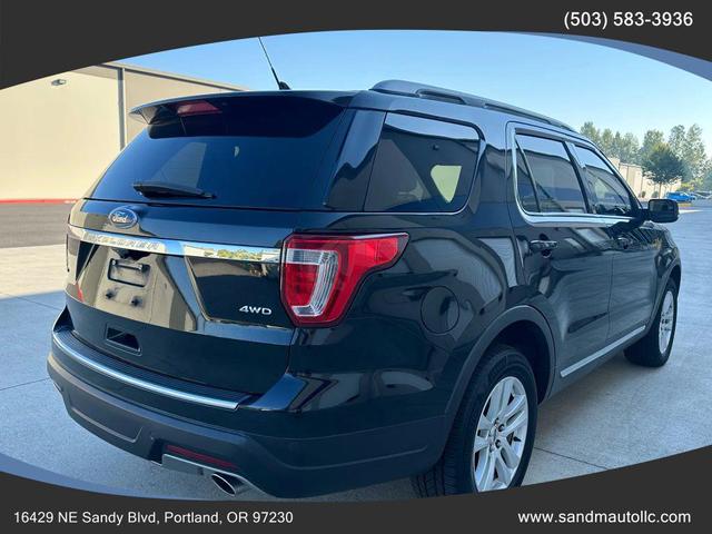 Photo of 2018 Shadow Black Ford Explorer