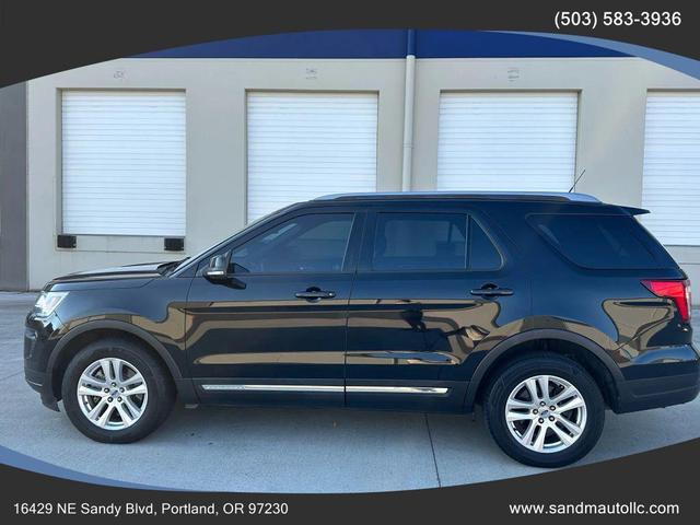 Photo of 2018 Shadow Black Ford Explorer