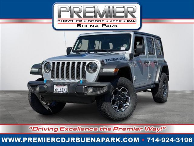 Photo of 2023 Silver Jeep Wrangler 4xe