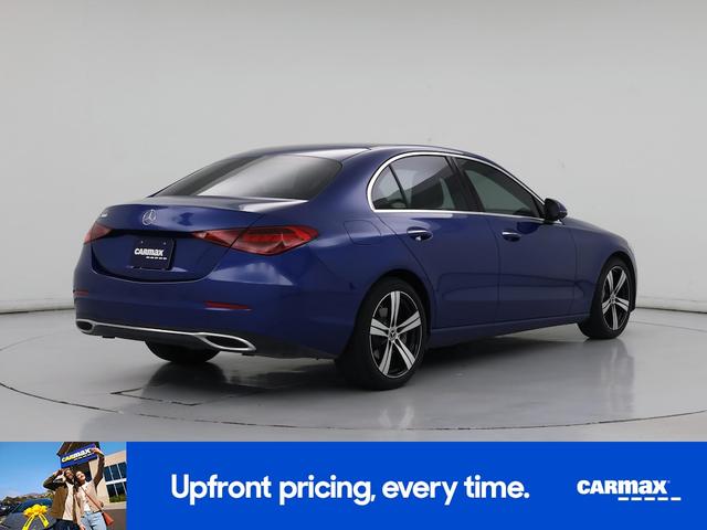 Photo of 2023 Blue Mercedes-Benz C-Class