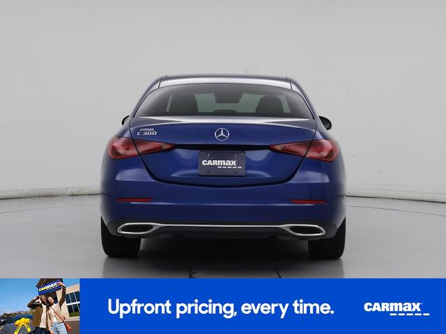 Photo of 2023 Blue Mercedes-Benz C-Class