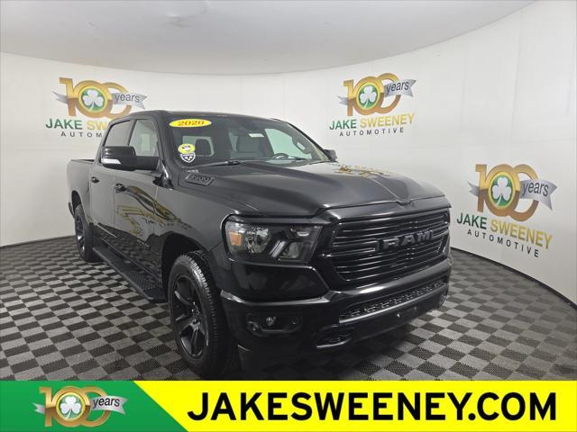 Photo of 2020 Diamond Black Crystal Pearlcoat RAM 1500