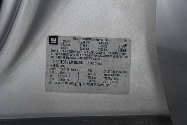 Photo of 2018 Silver Ice Metallic Chevrolet Colorado