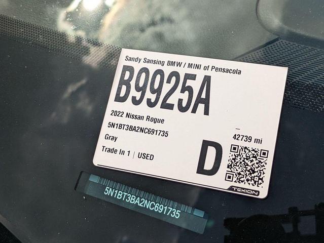Photo of 2022 Gun Metallic Nissan Rogue