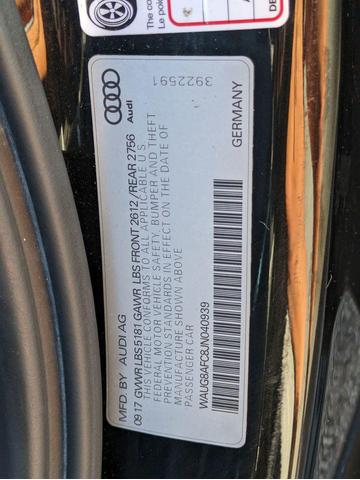 Photo of 2018 Black Metallic Audi A6