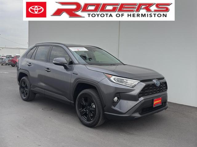 Photo of 2021 Magnetic Gray Metallic Toyota RAV4 Hybrid