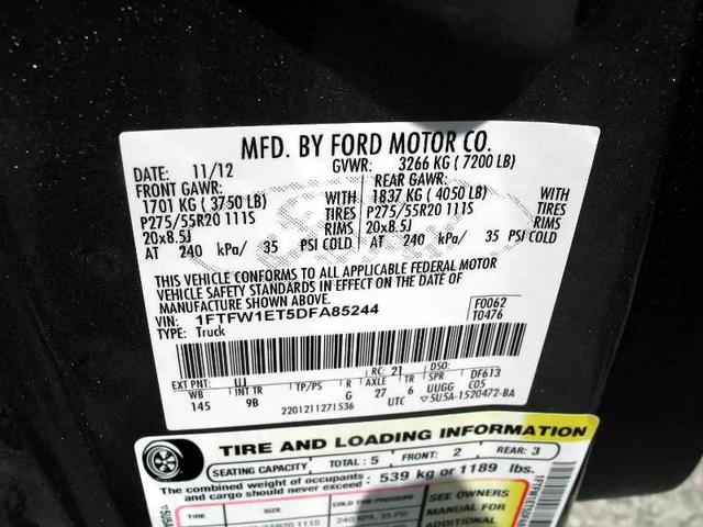 Photo of 2013 Sterling Gray Metallic Ford F-150