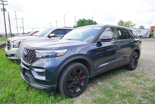 Photo of 2022 Stone Blue Metallic Ford Explorer