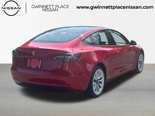 Photo of 2022 Red Multi-Coat Tesla Model 3