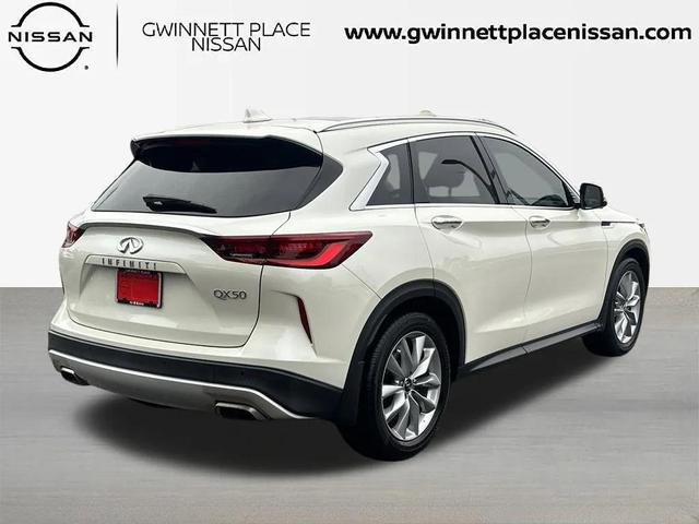 Photo of 2022 Majestic White INFINITI QX50