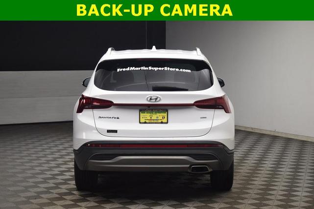 Photo of 2023 Serenity White Pearl Hyundai SANTA FE