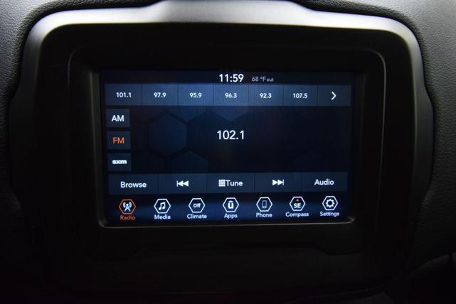 Photo of 2021 Granite Crystal Clearcoat Metallic Jeep Renegade