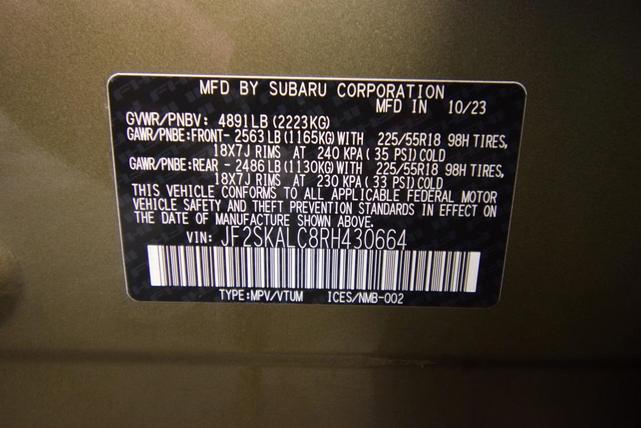 Photo of 2024 Autumn Green Metallic Subaru Forester
