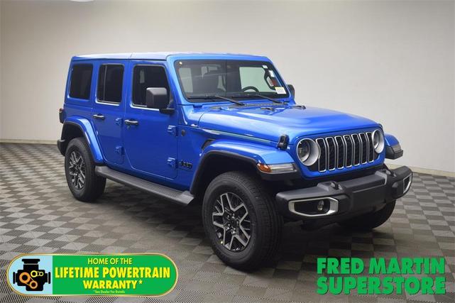 Photo of 2025 Hydro Blue Pearl Jeep Wrangler
