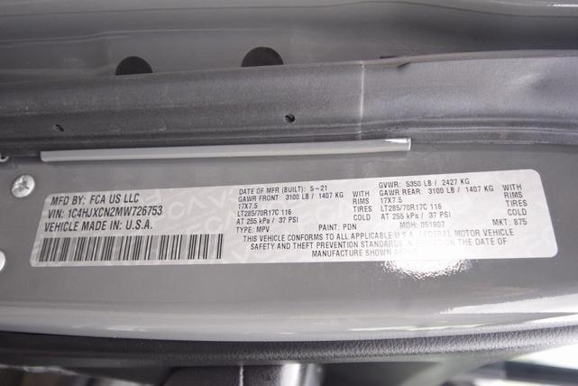 Photo of 2021 Sting Gray Clearcoat Jeep Wrangler