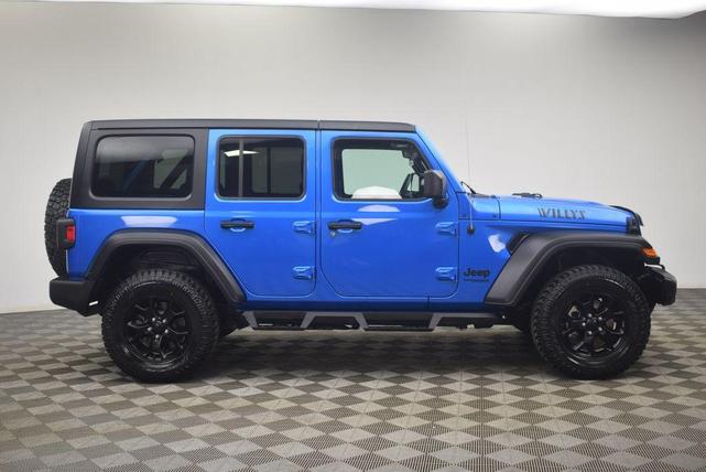 Photo of 2022 Hydro Blue Pearl Jeep Wrangler Unlimited