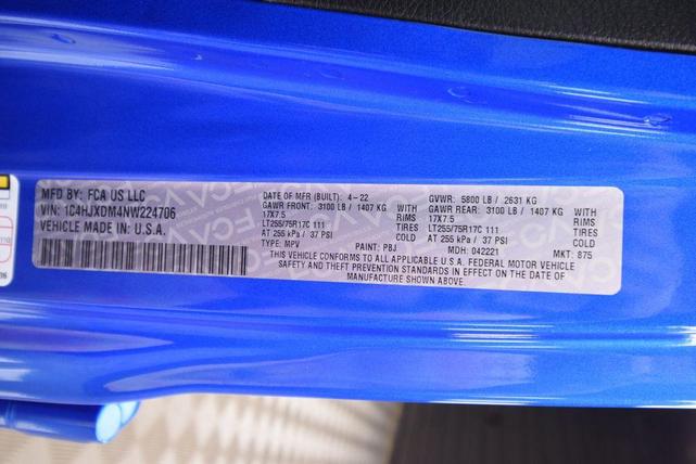 Photo of 2022 Hydro Blue Pearl Jeep Wrangler Unlimited
