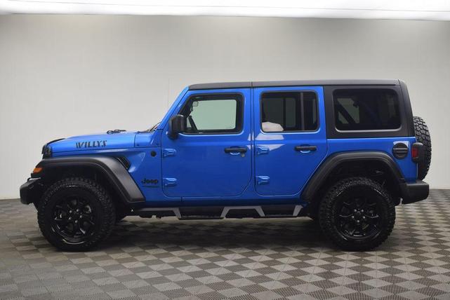 Photo of 2022 Hydro Blue Pearl Jeep Wrangler Unlimited