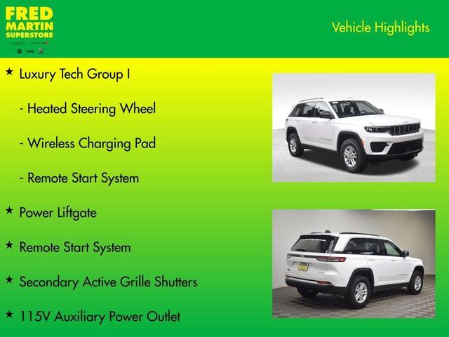 Photo of 2025 Bright White Clearcoat Jeep Grand Cherokee