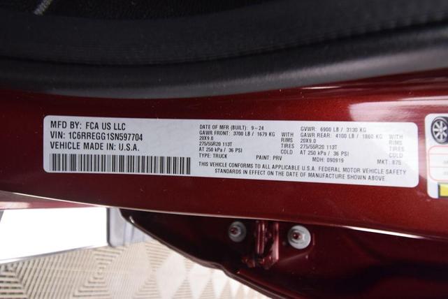 Photo of 2025 Delmonico Red Pearlcoat RAM 1500