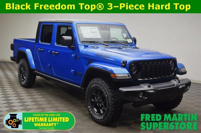 Photo of 2025 Hydro Blue Pearlcoat Jeep Gladiator