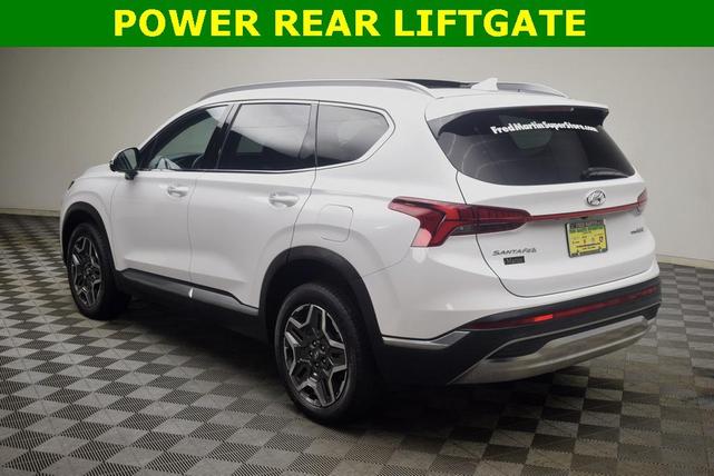 Photo of 2023 Serenity White Pearl Hyundai SANTA FE HEV