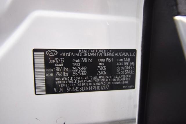 Photo of 2023 Serenity White Pearl Hyundai SANTA FE HEV