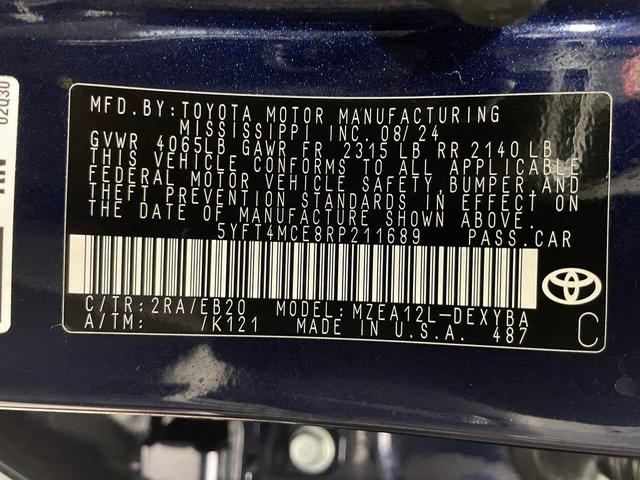 Photo of 2024 Blueprint Toyota Corolla