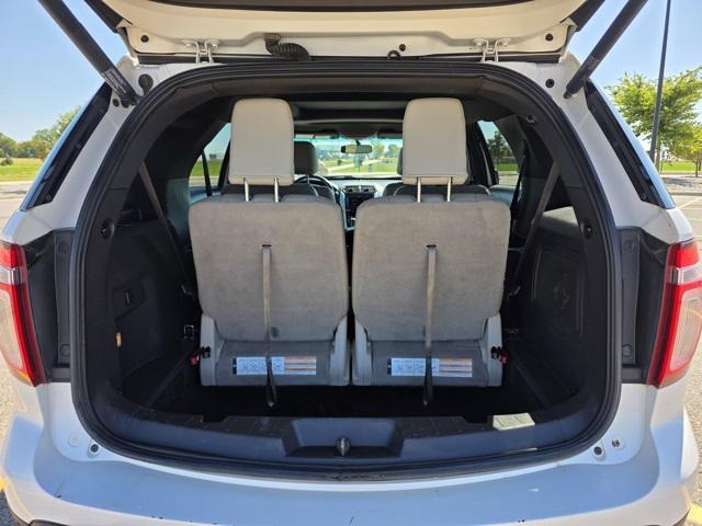 Photo of 2015 White Platinum Metallic Tri-Coat Ford Explorer