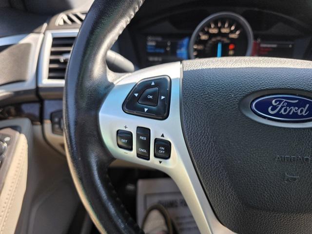 Photo of 2015 White Platinum Metallic Tri-Coat Ford Explorer