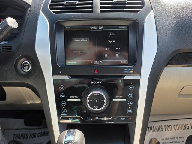 Photo of 2015 White Platinum Metallic Tri-Coat Ford Explorer