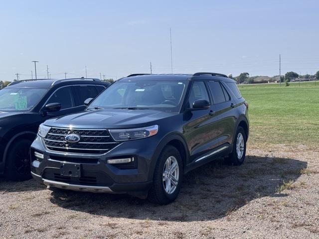 Photo of 2022 Blue Ford Explorer