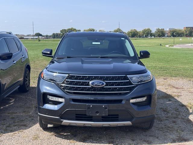 Photo of 2022 Blue Ford Explorer
