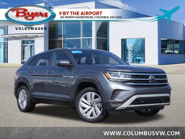 Photo of 2022 Platinum Gray Metallic Volkswagen Atlas Cross Sport